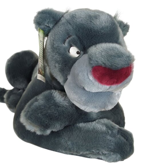 Disney Store Bagheera Plush The Jungle Book 2 Panther Stuffed Animal 20" w/ Tags - Picture 1 of 15